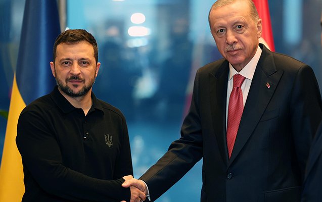 Ərdoğan Zelenski ilə telefon danışığı aparıb