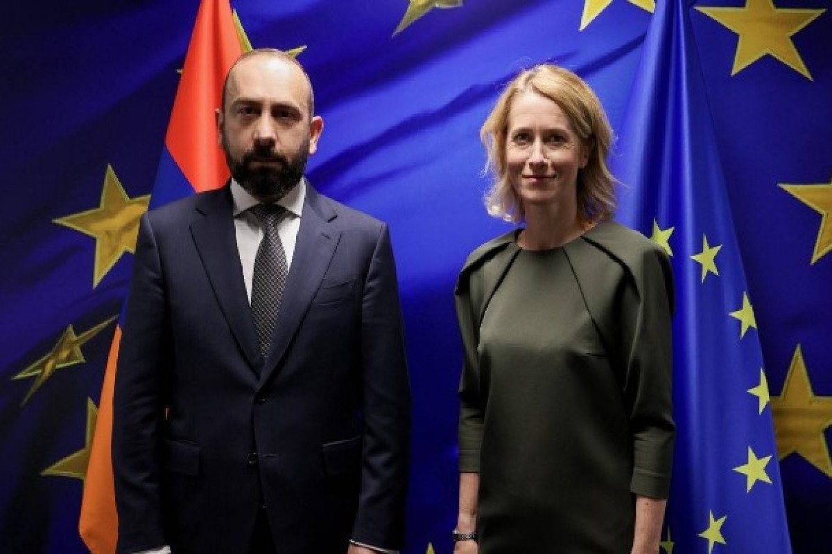 Ararat Mirzoyan və Kaya Kallas Azərbaycan-Ermənistan sülh sazişini müzakirə ediblər