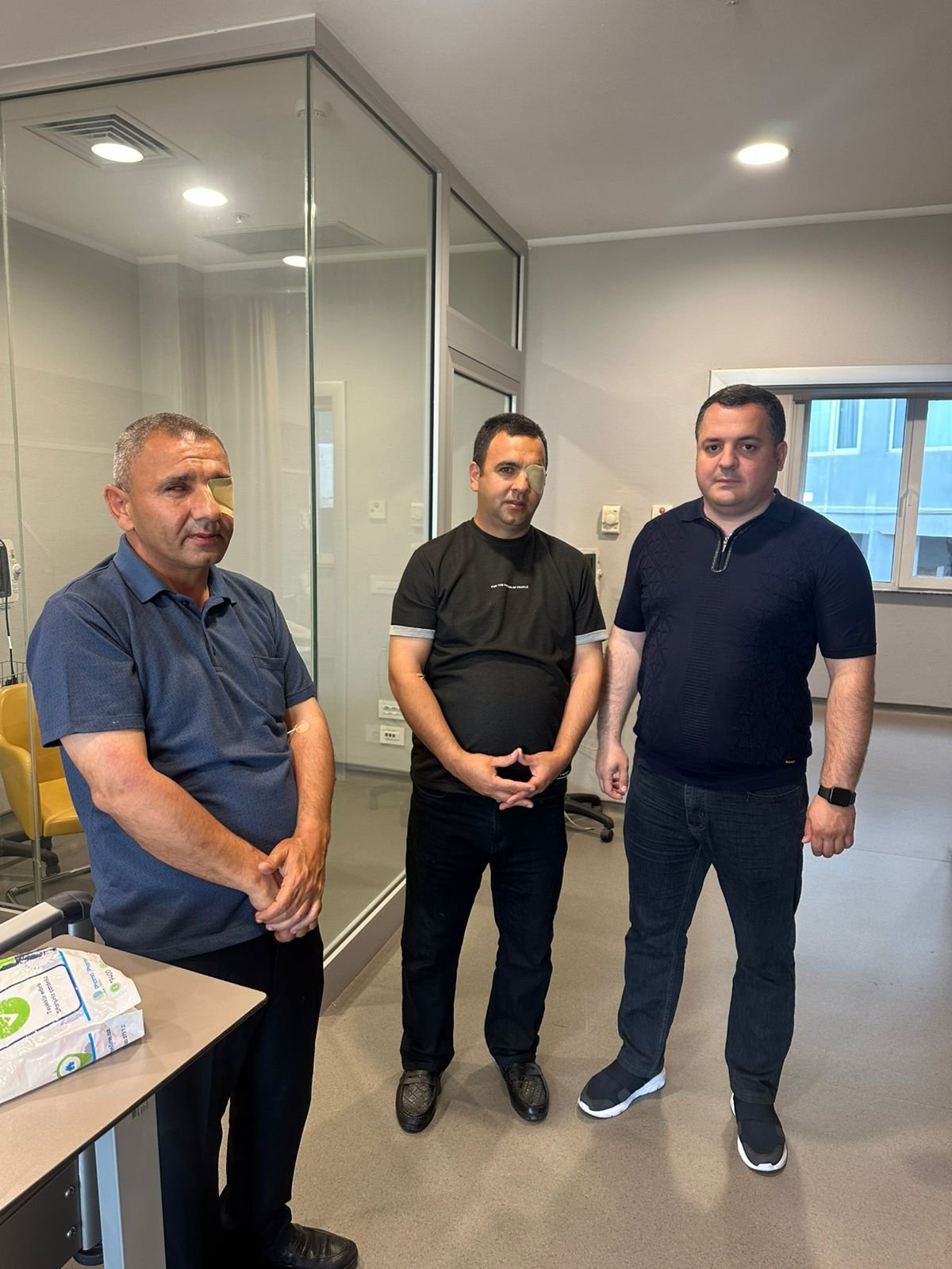 Səyyad Salahlı gözdən əlil seçicilərini əməliyyat etdirdi - FOTOLAR