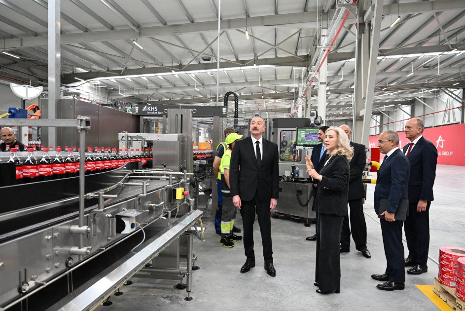 “Azerbaijan Coca-Cola Bottlers” MMC-nin İsmayıllıda yeni istehsal müəssisəsi açılıb