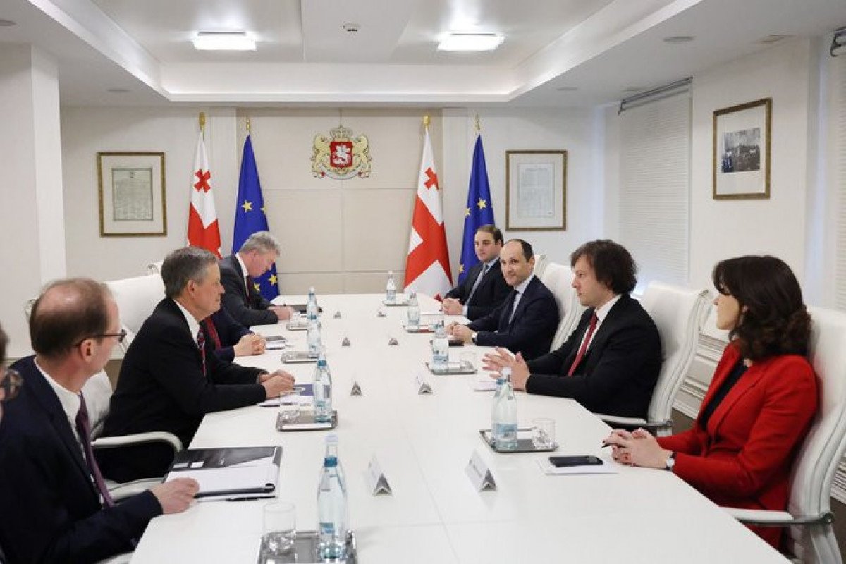 Kobaxidze ABŞ senatoru ilə strateji tərəfdaşlığı müzakirə edib