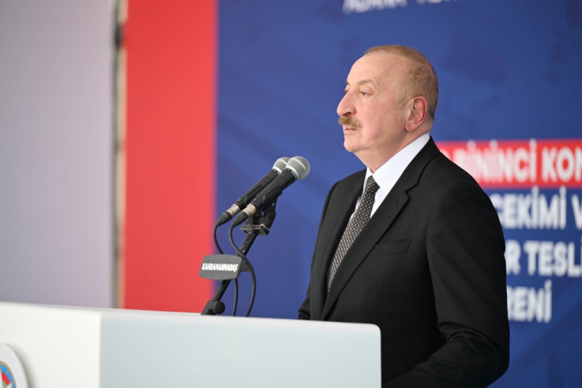 Prezident İlham Əliyev: Azərbaycan xalqı Türkiyədəki zəlzələni öz faciəsi kimi qəbul etdi