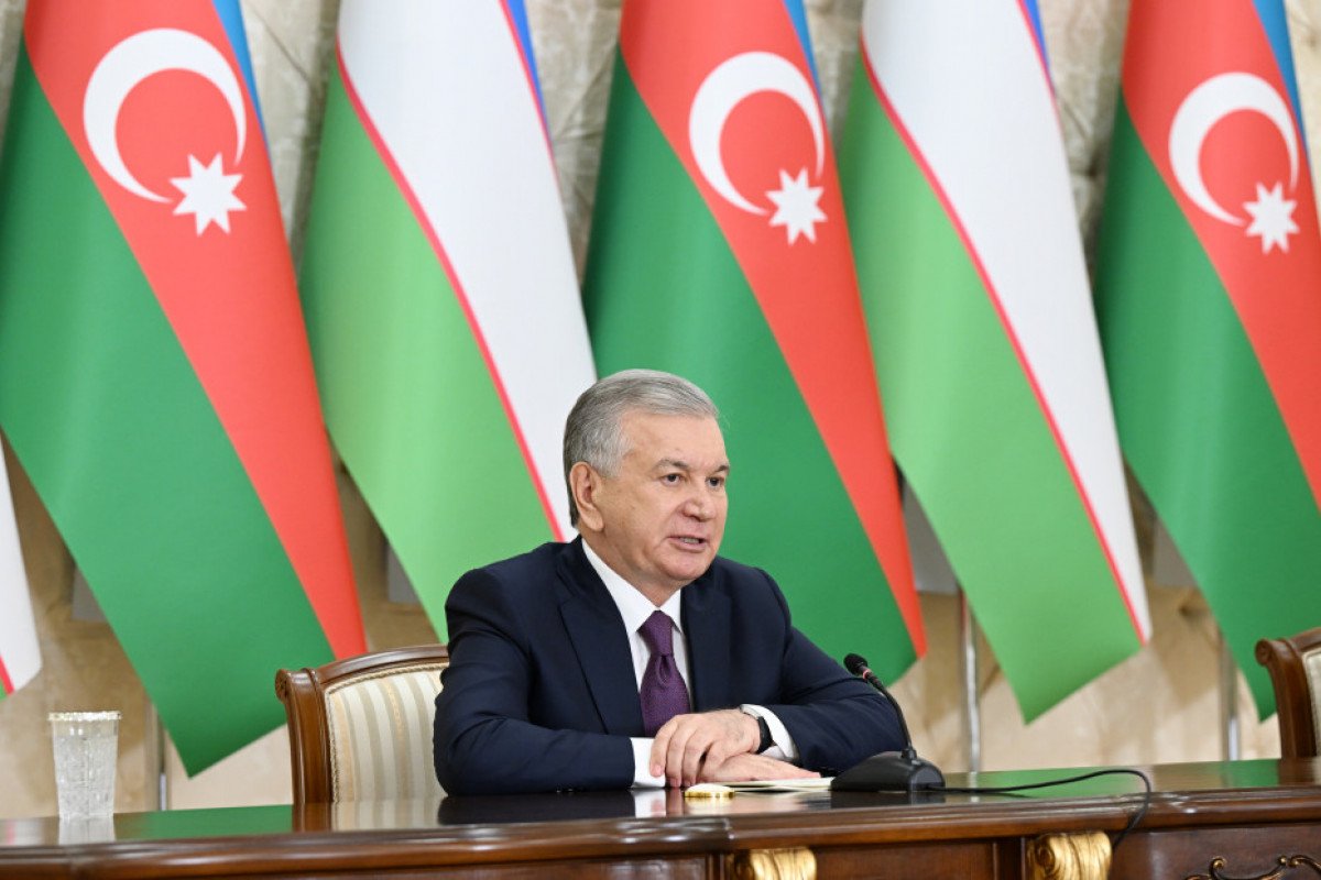 Şavkat Mirziyoyev: Azərbaycan və Özbəkistanın gələcək üçün çox iddialı proqramı var