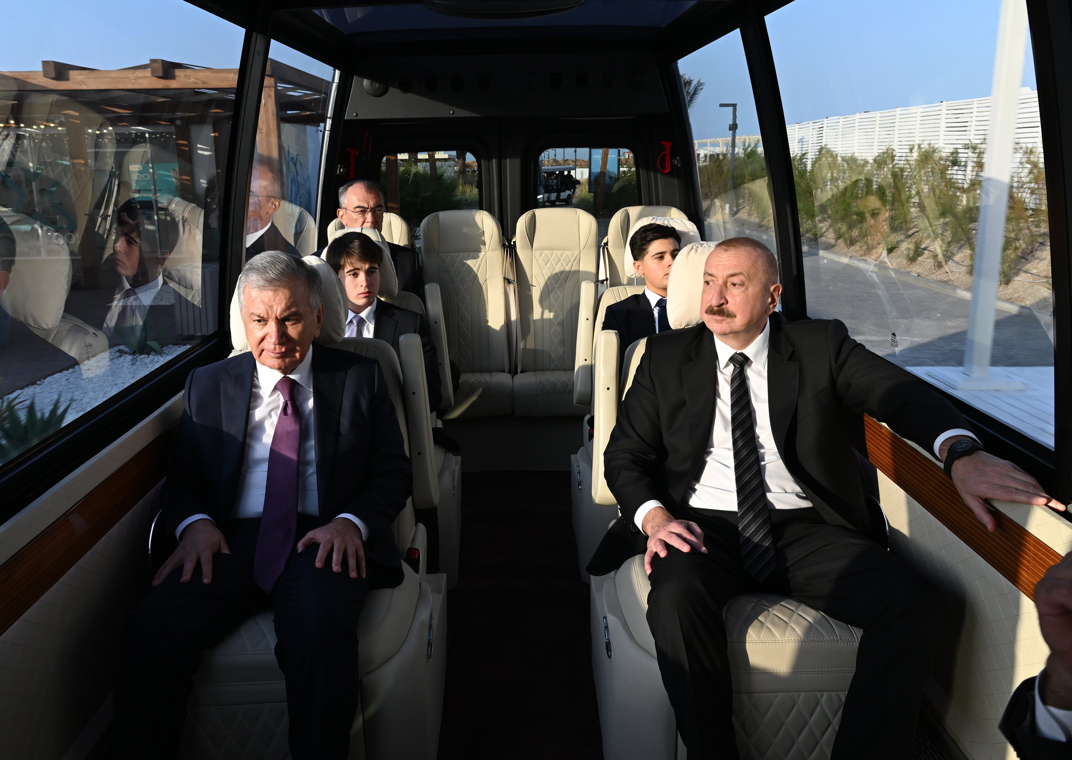 Azərbaycan və Özbəkistan prezidentləri “Sea Breeze” istirahət mərkəzində olublar