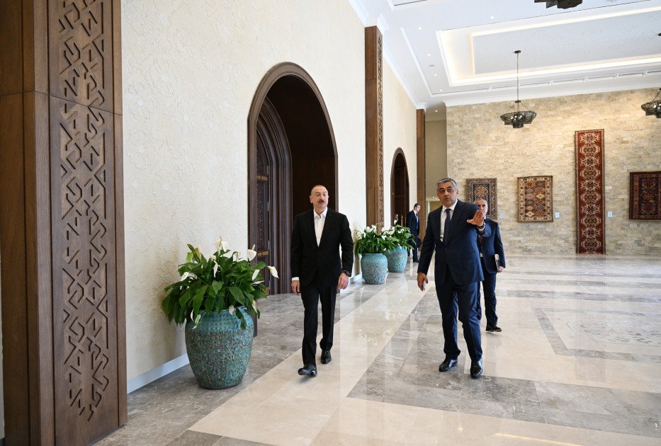 Xankəndi Konqres Mərkəzinin açılışı olub Xankəndi Konqres Mərkəzinin açılışı olub