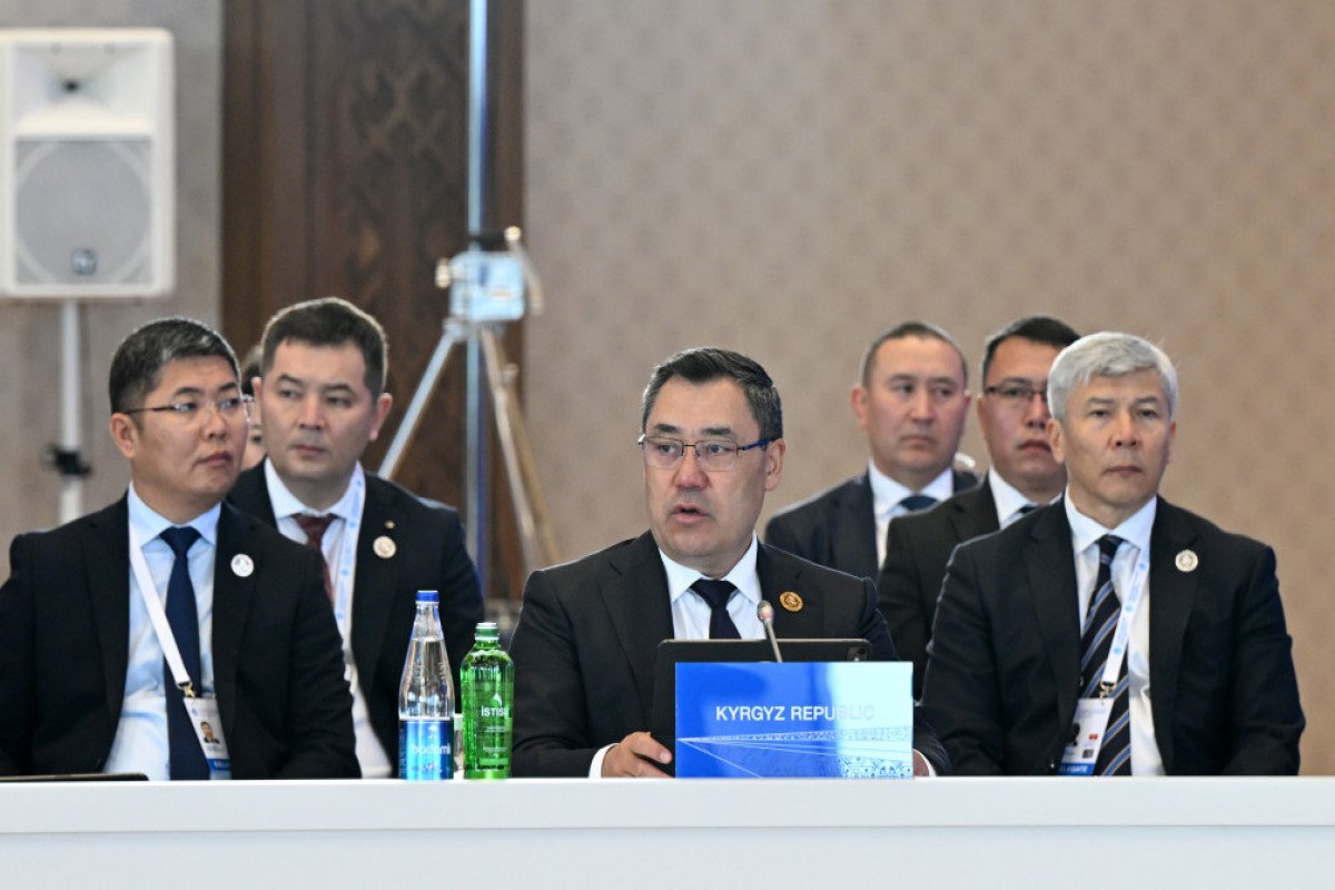 Sadır Japarov ECO ölkələrini iqlim dəyişikliyi sahəsində səyləri birləşdirməyə çağırıb