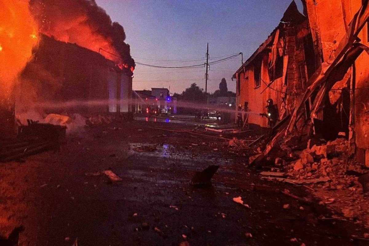 Zaporojye və Kiyev vilayətlərinə PUA hücumu olub, yaralılar var