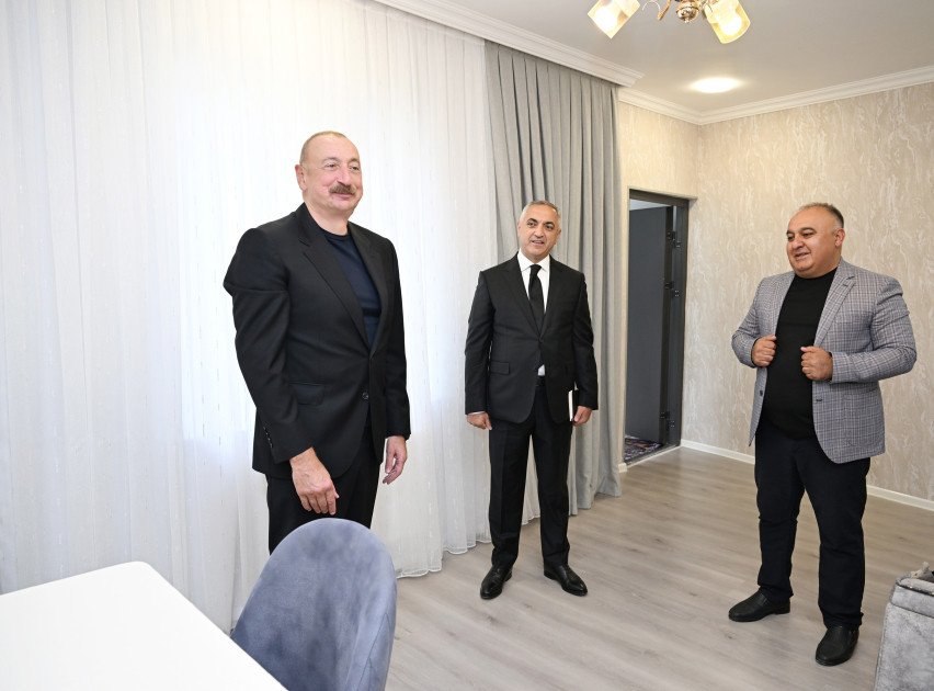 İlham Əliyev Xocalı rayonunun Şuşakənd kəndində olub İlham Əliyev Xocalı rayonunun Şuşakənd kəndində olub