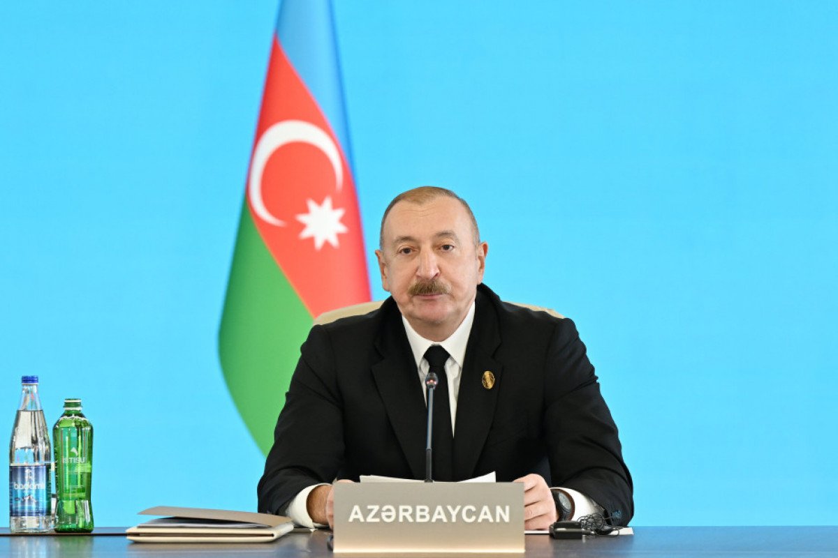 Prezident: Vaşinqton Zirvəsinin mühüm nəticələrindən biri də Zəngəzur dəhlizinin açılmasıdır