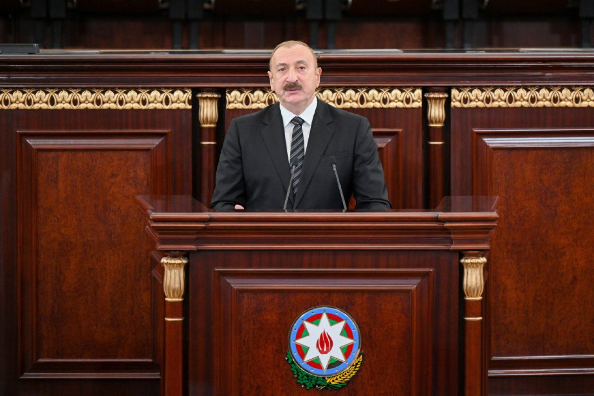 AMEA-nın 80 illik yubiley yığıncağı keçirilib, Prezident İlham Əliyev tədbirdə çıxış edib
