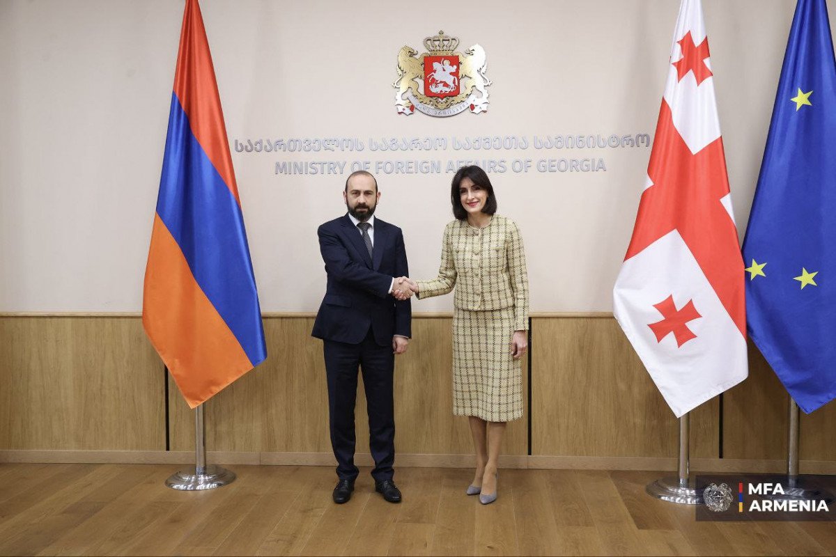 Gürcüstan və Ermənistan XİN rəhbərləri Tbilisidə görüşüb