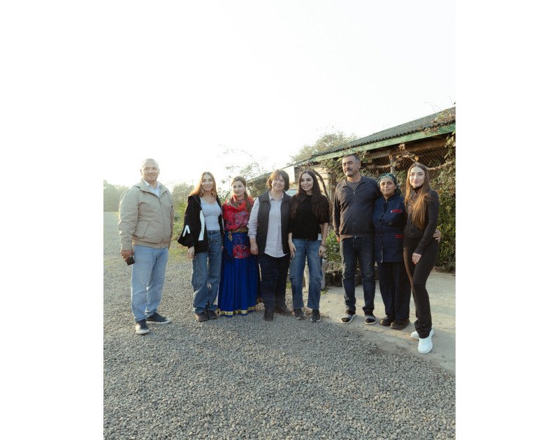 Leyla Əliyeva, Arzu Əliyeva və Alena Əliyeva Lənkəranda fermer təsərrüfatı ilə tanış olublar Leyla Əliyeva, Arzu Əliyeva və Alena Əliyeva Lənkəranda fermer təsərrüfatı ilə tanış olublar