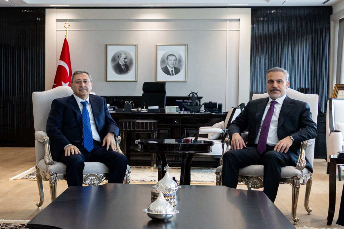 Hakan Fidan Xələf Xələfovla regional məsələləri müzakirə edib