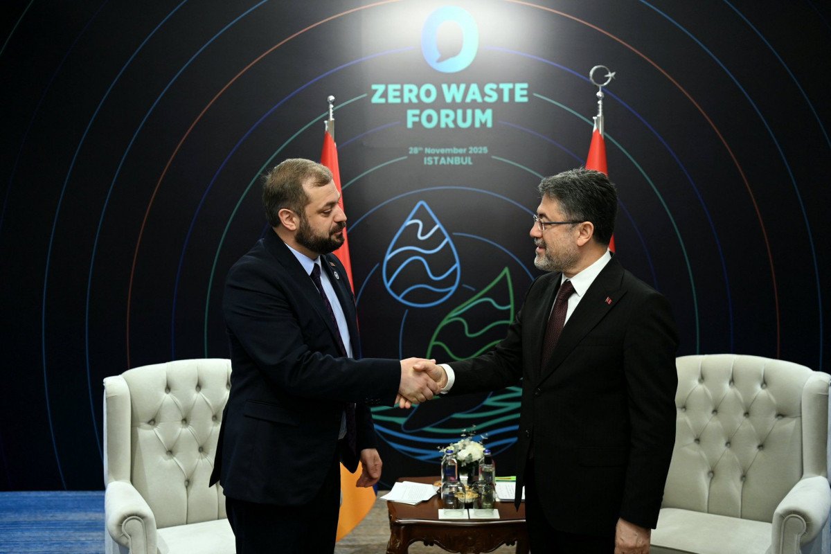 Türkiyənin kənd təsərrüfatı və meşəçilik naziri ilə Ermənistanın iqtisadiyyat naziri görüşüb