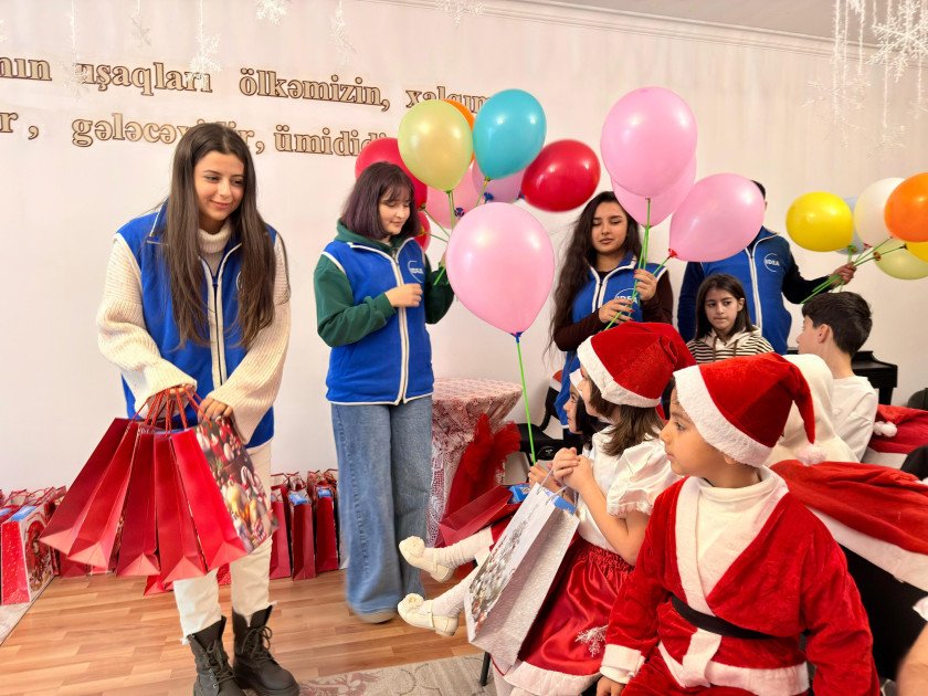 Leyla Əliyevanın təşəbbüsü ilə Gəncədə uşaq evində Yeni il tədbiri keçirilib Leyla Əliyevanın təşəbbüsü ilə Gəncədə uşaq evində Yeni il tədbiri keçirilib