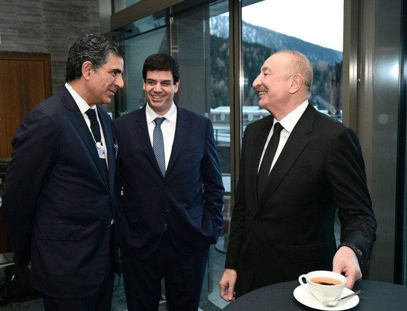 Prezident İlham Əliyev Davosda “Euronews”a müsahibə verib Prezident İlham Əliyev Davosda “Euronews”a müsahibə verib