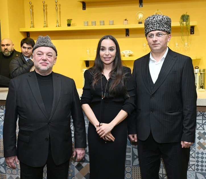 Leyla Əliyeva Qubada iftar məclisində iştirak edib Leyla Əliyeva Qubada iftar məclisində iştirak edib