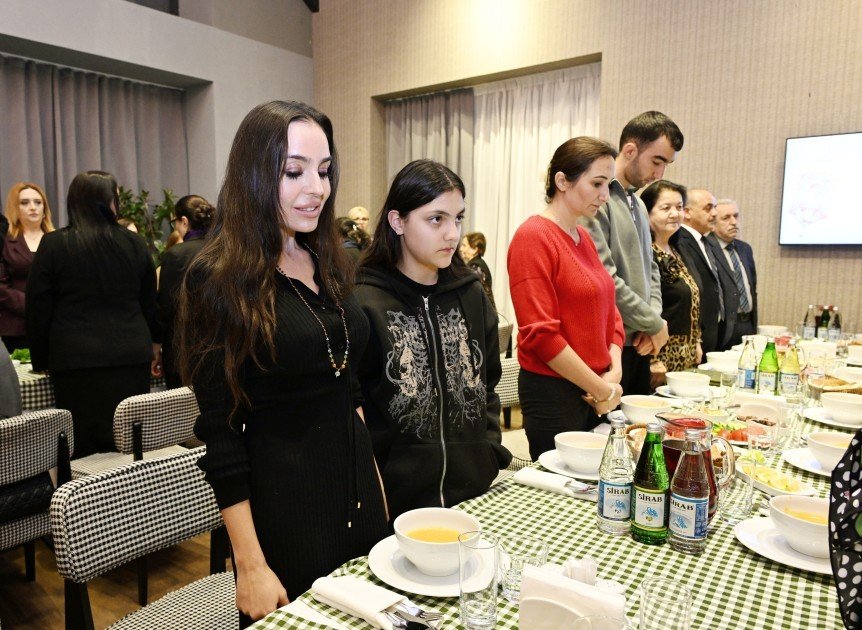 Leyla Əliyeva Qubada iftar məclisində iştirak edib Leyla Əliyeva Qubada iftar məclisində iştirak edib