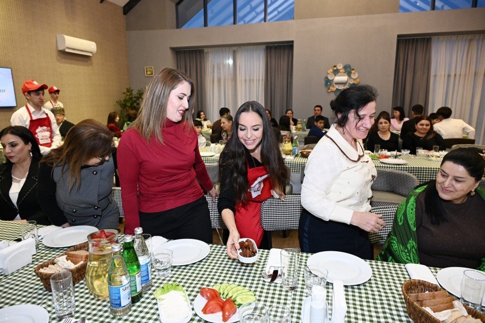 Leyla Əliyeva Qubada iftar məclisində iştirak edib Leyla Əliyeva Qubada iftar məclisində iştirak edib