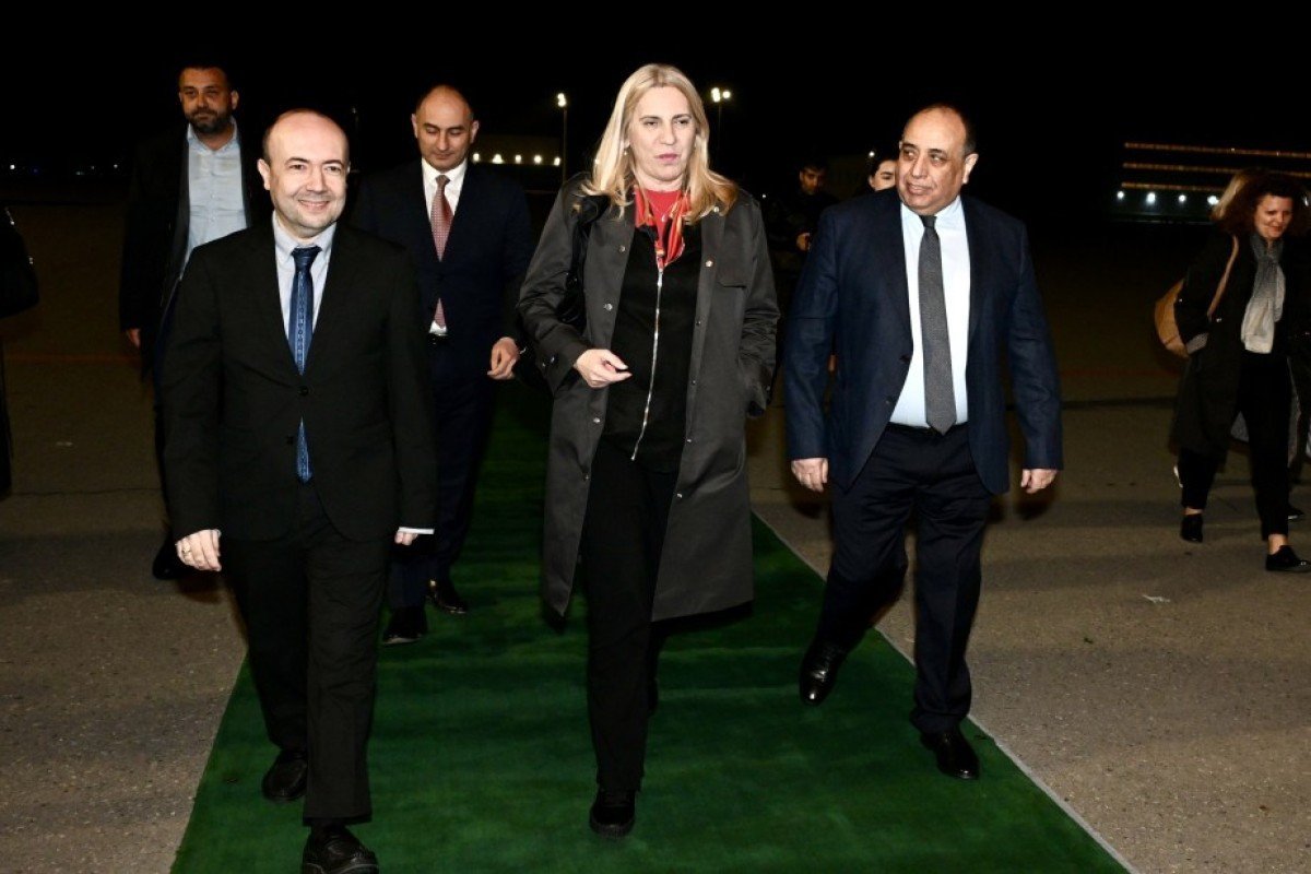 Jelka Tsviyanoviçin Azərbaycana səfəri başa çatıb