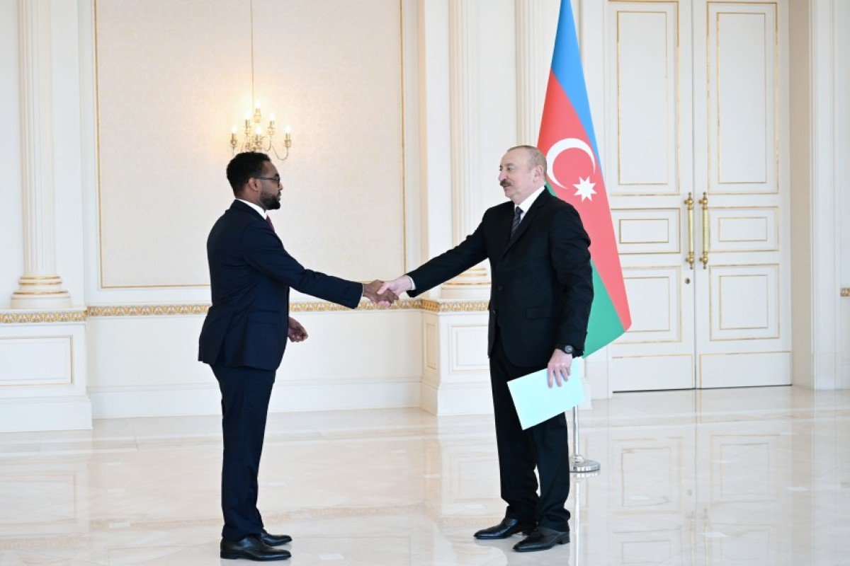 Prezident İlham Əliyev Somalinin yeni səfirini qəbul edib