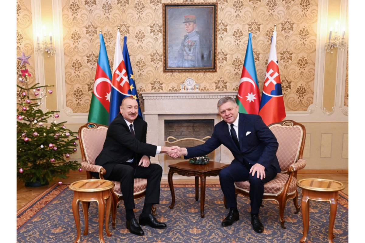 Prezident İlham Əliyev Slovakiya Baş nazirinə təşəkkür edib