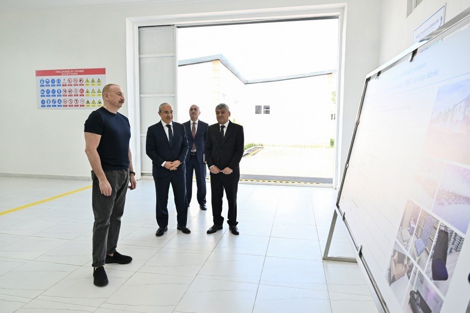Xocalı şəhərində “Qarabağ Tekstil Evi” MMC istifadəyə verilib