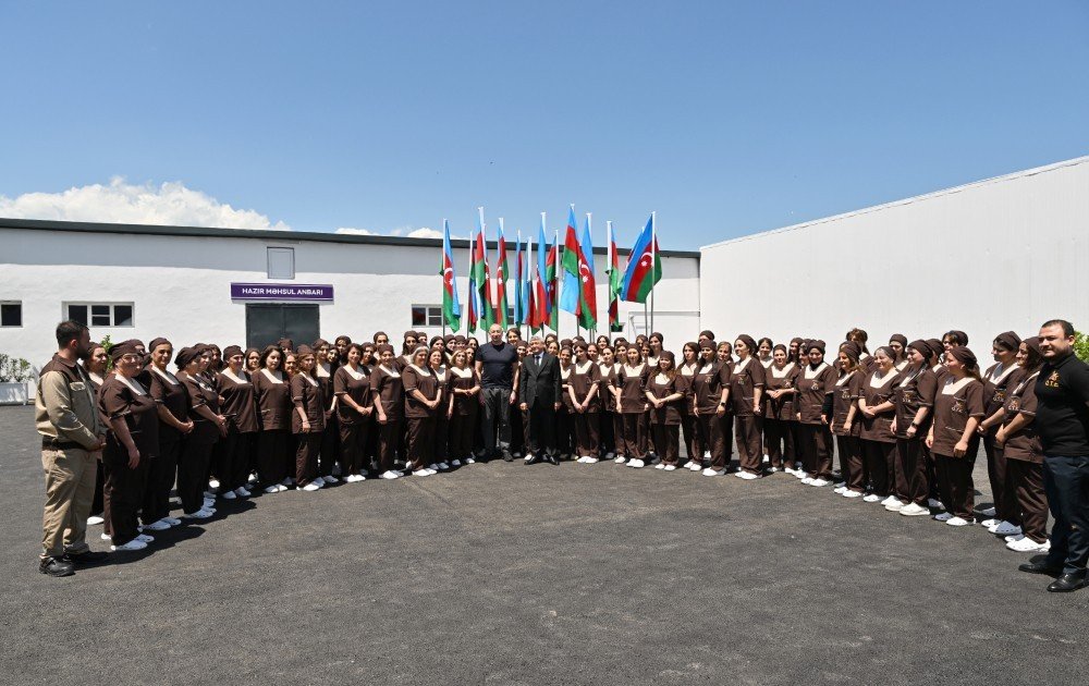 Xocalı şəhərində “Qarabağ Tekstil Evi” MMC istifadəyə verilib