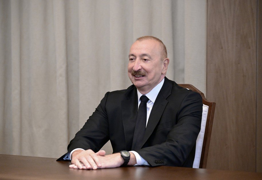 Prezident Ərəb Koordinasiya Qrupuna daxil olan üzv qurumların rəhbər şəxslərini qəbul edib