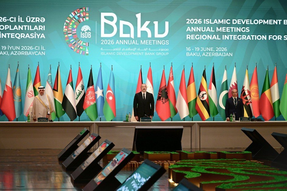 Bakıda İslam İnkişaf Bankı Qrupunun İllik Toplantılarının açılış mərasimi keçirilib, Prezident İlham Əliyev çıxış edib