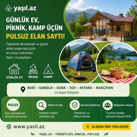 Regionların inkişafı üçün yeni sayt - Yasil.az